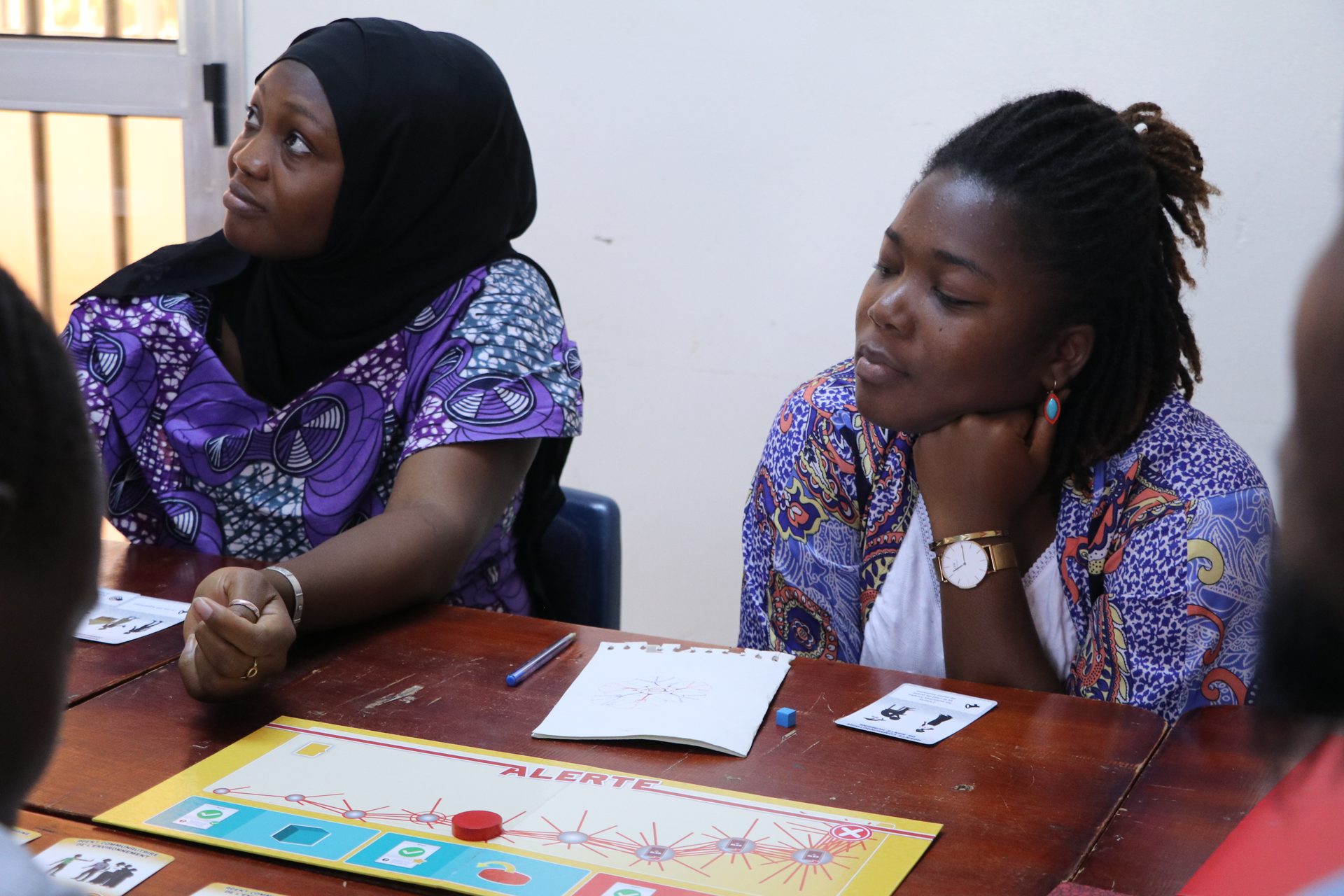 The EBO-SURSY Project disseminated a board game called &#x22;Alert&#x22; to sensitize to disease surveillance in wildlife.